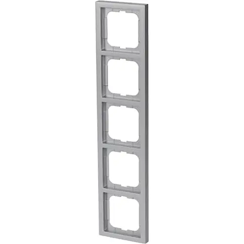Busch-Jaeger 1725-183K afdekraam 5-voudig Future Linear aluzilver