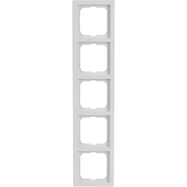 Busch-Jaeger 1725-884K afdekraam 5-voudig Future Linear studiowit mat