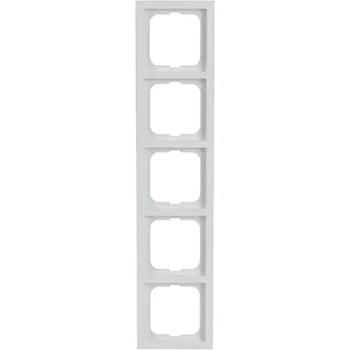 Busch-Jaeger 1725-884K afdekraam 5-voudig Future Linear studiowit mat