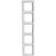 Busch-Jaeger 1725-184K afdekraam 5-voudig Future Linear studiowit glans