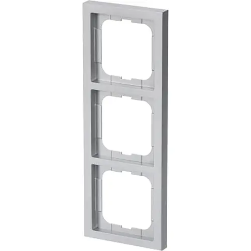 Busch-Jaeger 1723-183K afdekraam 3-voudig Future Linear aluzilver