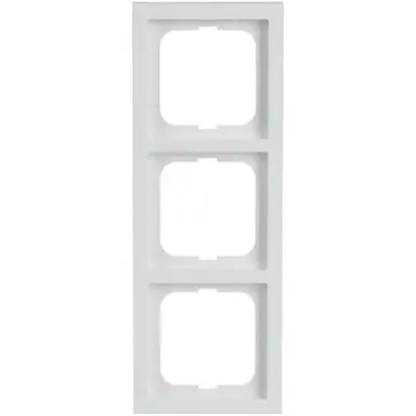 Busch-Jaeger 1723-184K afdekraam 3-voudig Future Linear studiowit glans