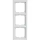 Busch-Jaeger 1723-184K afdekraam 3-voudig Future Linear studiowit glans