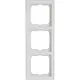 Busch-Jaeger 1723-884K afdekraam 3-voudig Future Linear studiowit mat