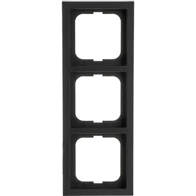 Busch-Jaeger 1723-885K afdekraam 3-voudig Future Linear zwart mat