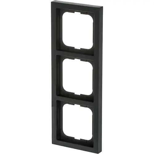 Busch-Jaeger 1723-885K afdekraam 3-voudig Future Linear zwart mat