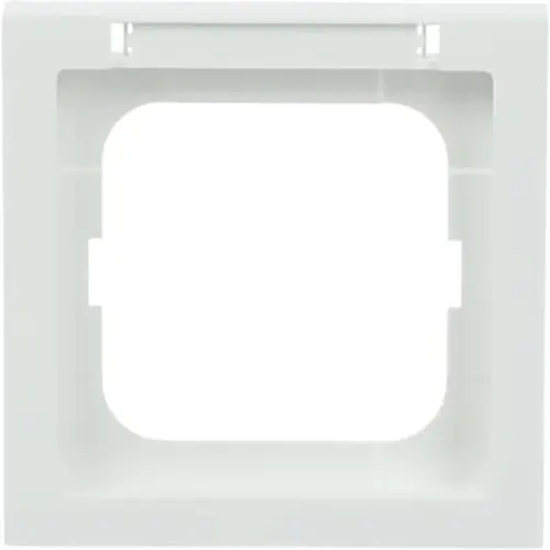 Busch-Jaeger 1721-184 NSK afdekraam 1-voudig met tekstvenster Future Linear studiowit glans