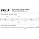 Yphix 50054702 LED strip 12V 2700K IP68 150 SMD 3528 LEDS - 5 meter