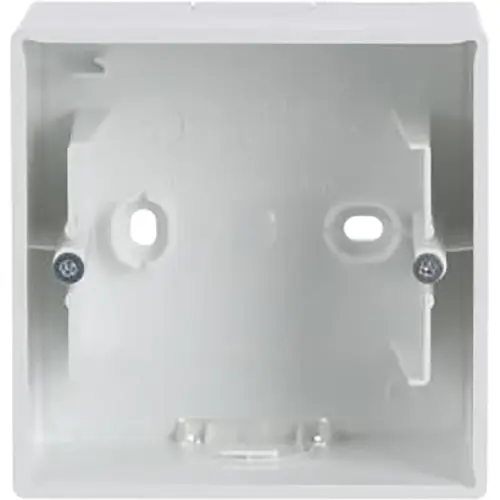 Busch-Jaeger 1701-84 opbouwbak 1-voudig Future Linear studiowit glans