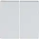 Busch-Jaeger 6736 FoH-83 Friends of Hue bedieningswip 2-voudig Future Linear aluzilver