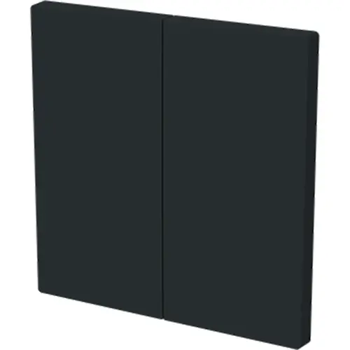 Busch-Jaeger 6736 FoH-45M Friends of Hue bedieningswip 2-voudig Art Linear zwart mat
