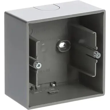 Busch-Jaeger 1701-83 opbouwbak 1-voudig Future Linear aluzilver