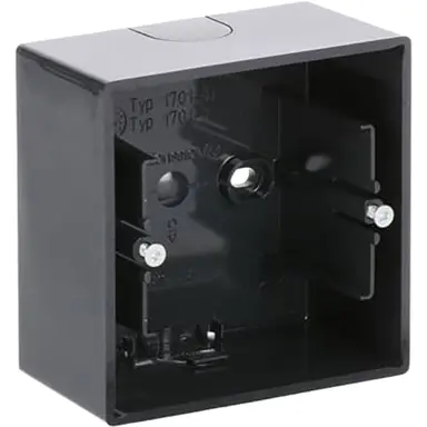 Busch-Jaeger 1701-81 opbouwbak 1-voudig Future Linear antraciet glans