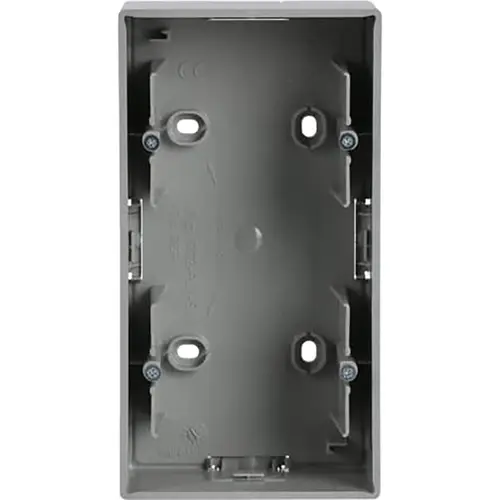 Busch-Jaeger 1702-83 opbouwbak 2-voudig Future Linear aluzilver
