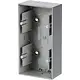 Busch-Jaeger 1702-83 opbouwbak 2-voudig Future Linear aluzilver