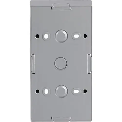 Busch-Jaeger 1702-83 opbouwbak 2-voudig Future Linear aluzilver
