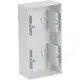 Busch-Jaeger 1702-84 opbouwbak 2-voudig Future Linear studiowit glans