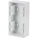 Busch-Jaeger 1702-84 opbouwbak 2-voudig Future Linear studiowit glans