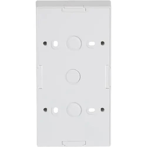 Busch-Jaeger 1702-884 opbouwbak 2-voudig Future Linear studiowit mat