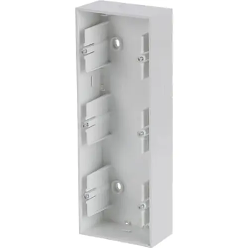 Busch-Jaeger 1703-84 opbouwbak 3-voudig Future Linear studiowit glans