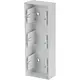 Busch-Jaeger 1703-84 opbouwbak 3-voudig Future Linear studiowit glans