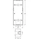 Busch-Jaeger 1703-885 opbouwbak 3-voudig Future Linear zwart mat