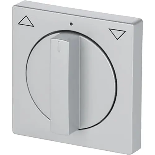 Busch-Jaeger 1740-83 draaiknop jaloezieschakelaar Future Linear aluzilver