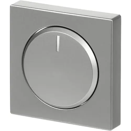 Busch-Jaeger 6540-83-102 dimmerknop draai/druk dimmer Future Linear aluzilver