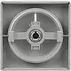 Busch-Jaeger 6540-83-102 dimmerknop draai/druk dimmer Future Linear aluzilver