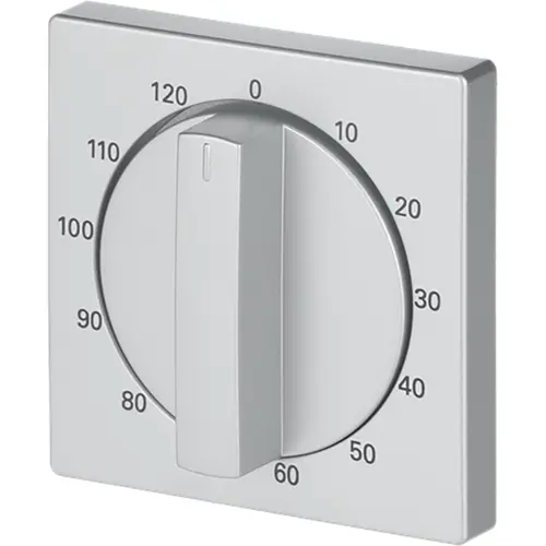 Busch-Jaeger 1771-83-103 draaigreep tijdschakelaar 120 min Future Linear aluzilver