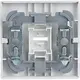 Busch-Jaeger 1789 N-84 schakelwip controlevenster Future Linear studiowit glans