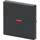 Busch-Jaeger 1789-81 schakelwip controlevenster rood Future Linear antraciet glans