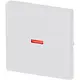 Busch-Jaeger 1789-884 schakelwip controlevenster rood Future Linear studiowit mat
