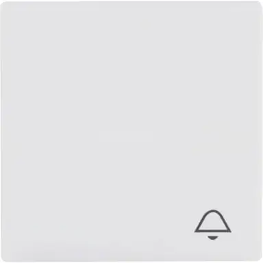 Busch-Jaeger 2520 KI-884 schakelwip met symbool bel Future Linear studiowit mat