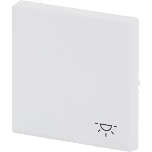 Busch-Jaeger 2520 LI-884 schakelwip met symbool licht Future Linear studiowit mat