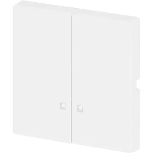 Busch-Jaeger 1785 K-884 schakelwip 2-voudig met controlevenster Future Linear studiowit mat