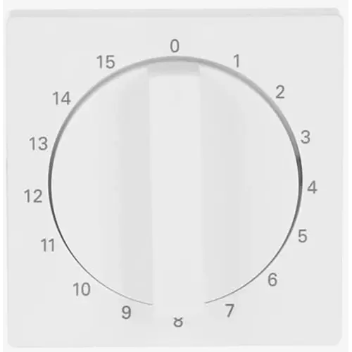 Busch-Jaeger 1770-84-103 draaigreep tijdschakelaar 15 min Future Linear studiowit glans