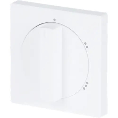 Busch-Jaeger 2542 DR/02-884 draaiknop driestandenschakelaar Future Linear studiowit mat