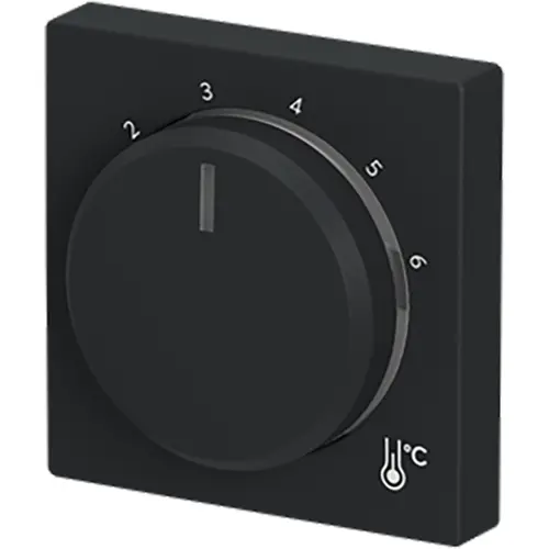 Busch-Jaeger 1794 R-885 draaiknop voor kamerthermostaat 1094/1097U Future Linear zwart mat