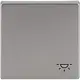 Busch-Jaeger 2520 LI-866 schakelwip symbool licht Pure Stainless Steel