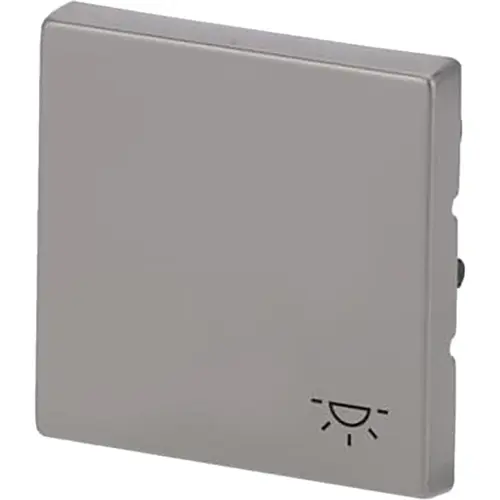 Busch-Jaeger 2520 LI-866 schakelwip symbool licht Pure Stainless Steel