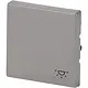Busch-Jaeger 2520 LI-866 schakelwip symbool licht Pure Stainless Steel