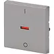 Busch-Jaeger 1788-866 schakelwip met rood controlevenster en opdruk 0–1 Pure Stainless Steel
