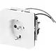 Busch-Jaeger 20 EUCBLI-84 wandcontactdoos randaarde Safety+ met LED-oriëntatieverlichting Future Linear studiowit glans