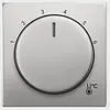 Busch-Jaeger 1794 R-866 draaiknop voor kamerthermostaat 1094/1097U Pure Stainless Steel