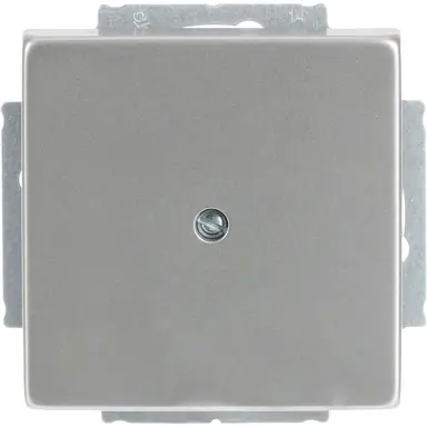 Busch-Jaeger 1742-866 blinddeksel incl. draagframe Pure Stainless Steel