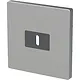 Busch-Jaeger 6479-866 centraalplaat USB-C Pure Stainless Steel