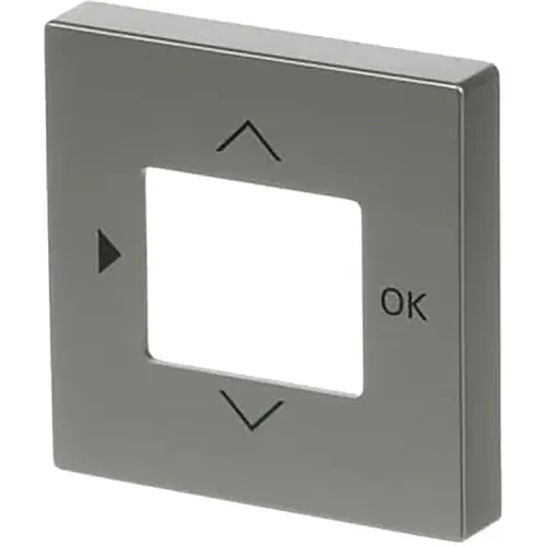 Busch-Jaeger 6435-866 centraalplaat timer/CO2/thermostaat Pure Stainless Steel