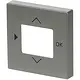 Busch-Jaeger 6435-866 centraalplaat timer/CO2/thermostaat Pure Stainless Steel