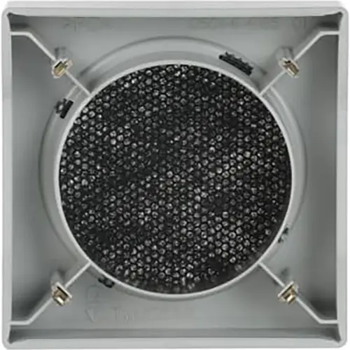 Busch-Jaeger 8253-866 centraalplaat radioluidspreker Pure Stainless Steel